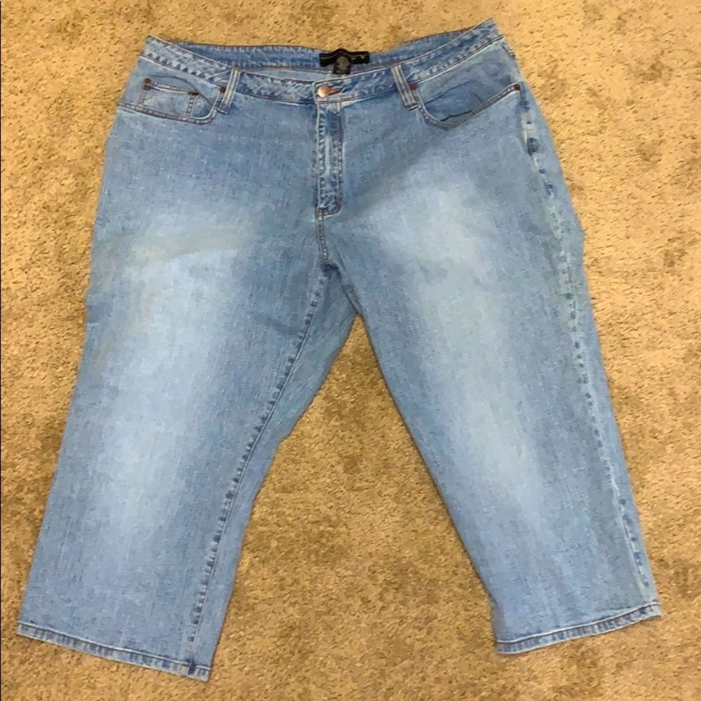 Lane Bryant Brand Denim Capri